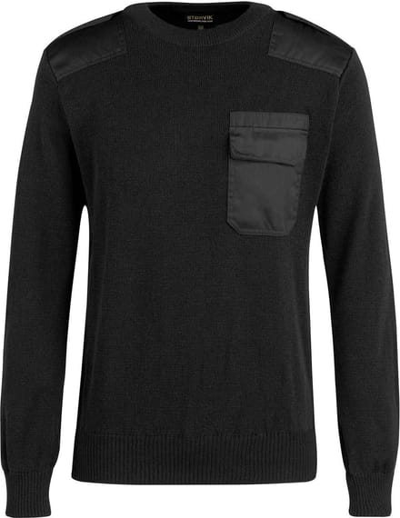 STØRVIK Dampier Commando Trui Heren - Acryl/Wol Gebreid - Maat M - Zwart