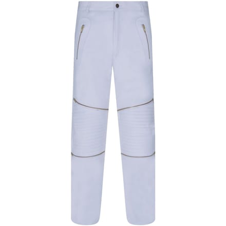 Heren leren jeans met ritssluiting Ancona