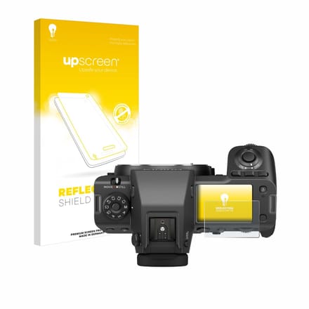 upscreen - Screenprotector voor Fujifilm GFX100 II (Schouderdisplay) - Folie Beschermfolie anti glare matte