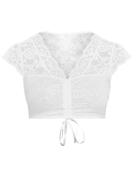 Dirndlblouse korte mouwen Wiesn-Zauber