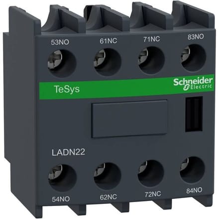 Schneider Electric LADN22 Hulpschakelblok 2x NO, 2x NC 690 W 690 V 10 A 1 stuk(s)