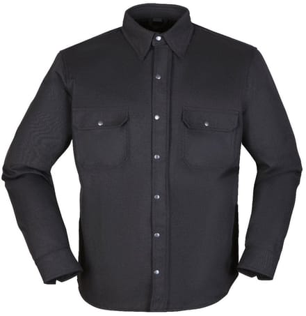 Modeka Colden Motoshirt Zwart - Jas