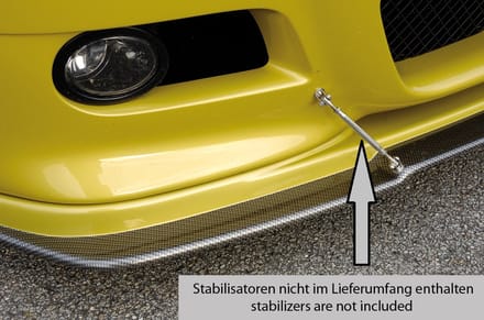 RIEGER - BMW E46 M3 - FRONT SPOILER LIP RACE