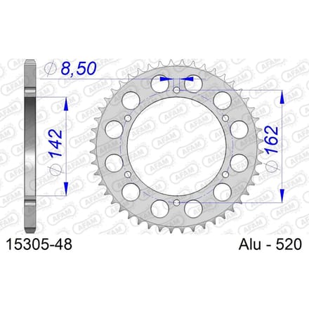 Tandwiel Afam 520 48 dents