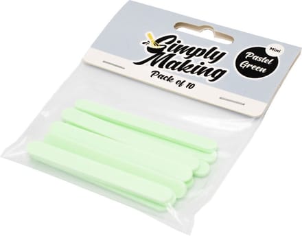 Simply Making Cakesicle Sticks Mini Pastelgroen pk/10