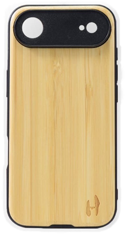Houten TPU case, iPhone 17 air Bamboe