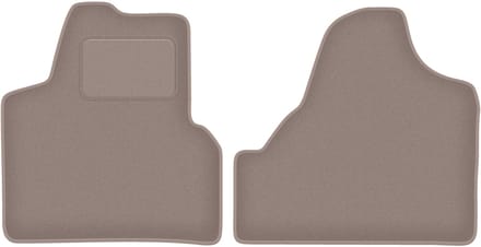 Beige voormatten voor: Citroen Jumpy II bestelwagen (2007-2016)