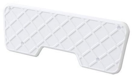 Spiegelbeschermer buitenboordmotor - 230x86mm - Wit