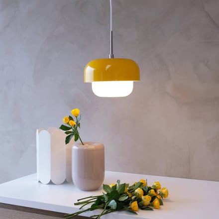 Dyberg Larsen Haipot Ø23 Hanglamp Yuzu Geel