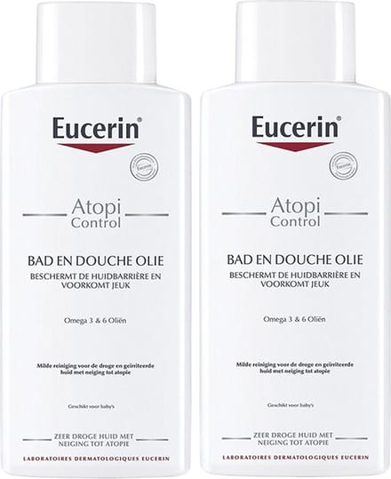 Eucerin Atopi Control Bath & Shower Oil 2x400ml