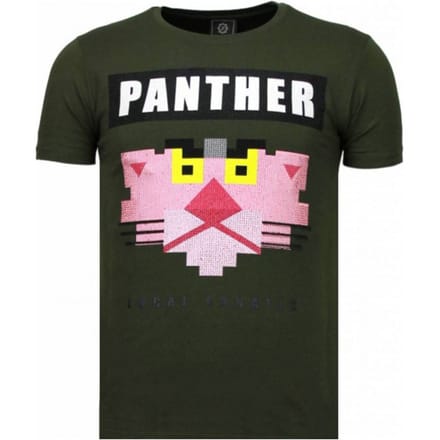 Local Fanatic Panther for a cougar rhinestone t-shirt