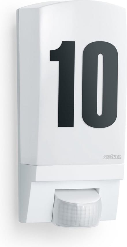 huisnummer 180° motion detector, 10 m range