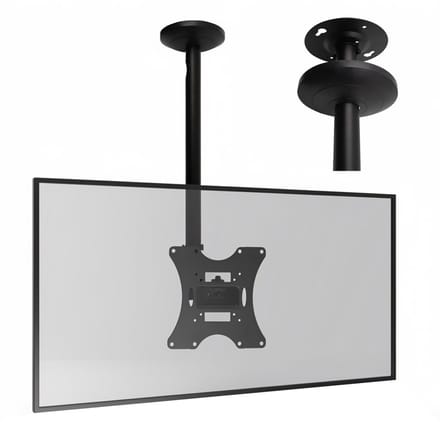 Maclean - TV-beugel Vast plafondbeugel plafondsteun LCD LED TV 23 - 42'' tot 30 kg