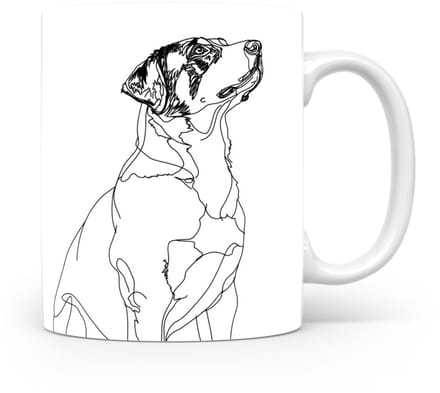 Beker Entlebucher Sennenhond