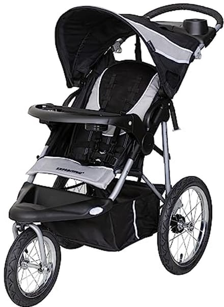 Lichte Jogger Kinderwagen met Verstelbare Zitting en Offroad-Banden