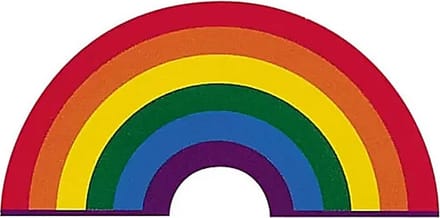 Yogi & Yogini - Raamsticker - Kleine Regenboog