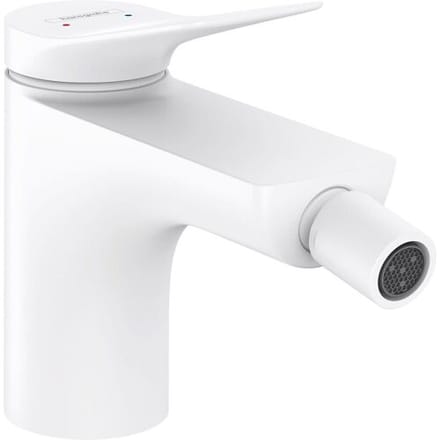 Hansgrohe Vivenis - Bidetkraan incl. afvoergarnituur, mat wit 75200700