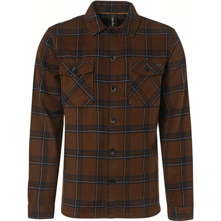 No Excess Overshirt Button Closure Check With Wool Camel Größe: XXL | Casual hemden Outlet | Herren | Braun