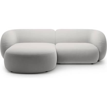 Hoekbank Kate links velvet | Micadoni