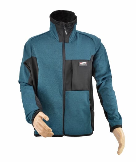 Awtools T5 Serie Petrol - Polar Werksweater - Blauw - XL - Polyester 94% Elastan 6%