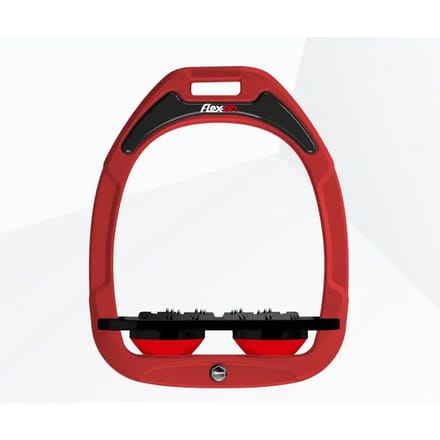 Platte Ultra Grip Enkelbanden Rood/Zwart/Rood Flex-On Green Composite