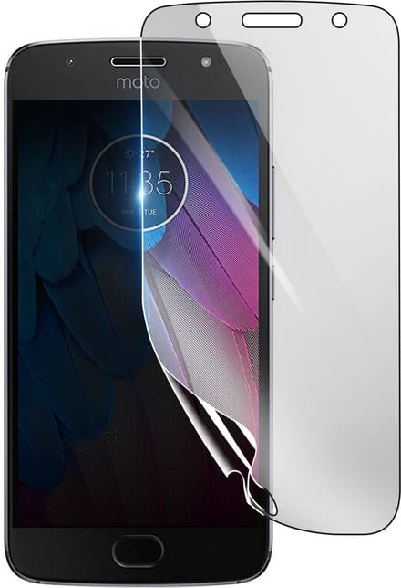3mk, Geschikt voor Motorola Moto G5S, Schokbestendige Hydrogel Screenprotector, Transparant