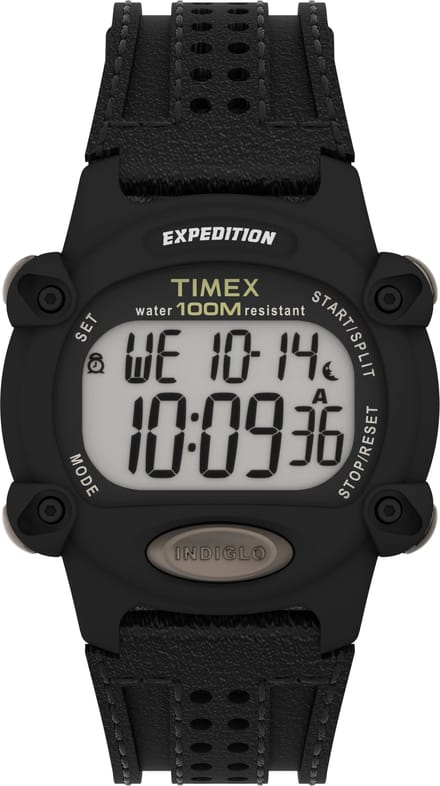 Timex Expedition TW4B20400 Horloge - Leer - Zwart - Ø 39 mm