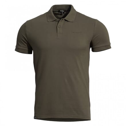 Pentagon Moth Piquet Korte Mouw Poloshirt Bruin M Man