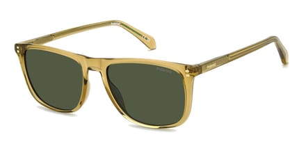 Polaroid PLD 4202/S/X BEIGE/ GREEN POLARIZED 55/18/145 Herrenbrillen Zonnebrillen
