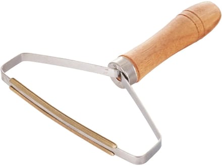 Keltin Kledingborstel - Ergonomisch - Hout - 9,5 cm - Anti-pilling & Dierenhaar
