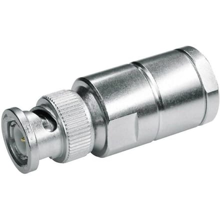 Telegärtner 100023344 100023344 BNC-connector Stekker, recht 50 Ω 1 stuk(s)