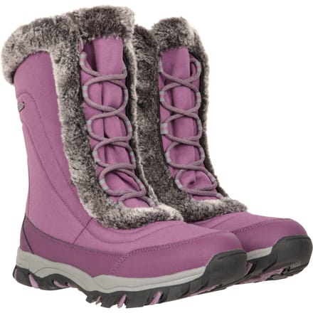 Mountain Warehouse Dames/Dames Ohio Sneeuwlaarzen (Donkerpaars)