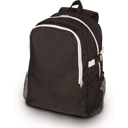 Rugzak met 2 grote vakken Black & Match