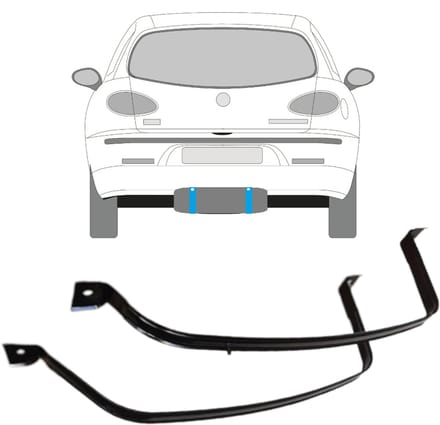 Brandstoftank klemmen voor Alfa Romeo 147 2000-2010