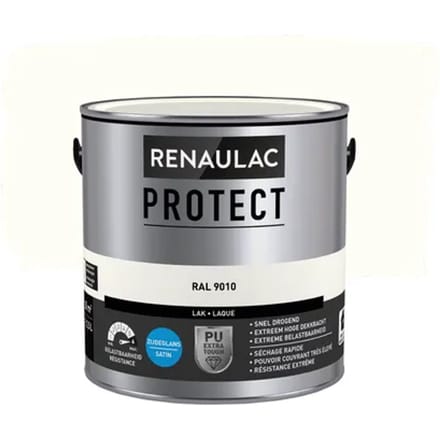 Lak Renaulac Protect Ral9010 Zijdeglans 2,5l