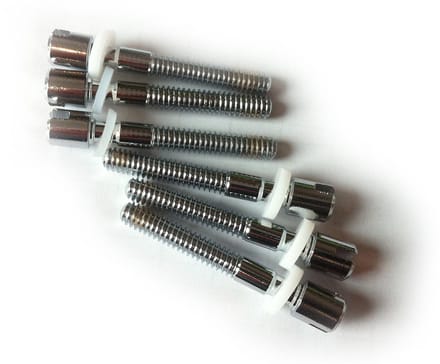 Sonor Tension Rods 1/4x46mm Chrome, 6 pcs - Reserveonderdeel voor drums