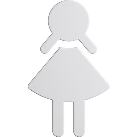 HEWI Series 477/801 Symbol Woman 801.91B020 98