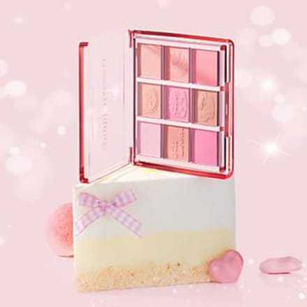 JILL LEEN - 9-Color Soft Matte Blush Palette Strawberry Bear Edition 12g