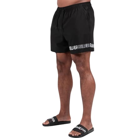 Gorilla Wear Otis Zwembroek - Korte Broek - Zwart - M