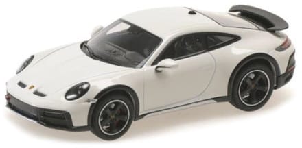 Minichamps Modelauto - Porsche 911 - wit - 6 x 2 x 2 cm - schaalmodel