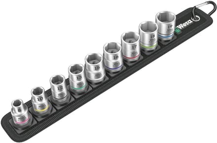 Socket Wrench Inserts 9-Piece Set, 3/8 Inch Drive, Versatile Tool for DIY and Professional Use