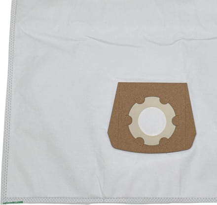Stofzuigerzakken - Microfleece zakken - Stofzuigen - Behoud zuigkracht - 30 liter capaciteit - Wit