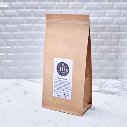 Ginger & Lemon – Groene Thee | Gember, Citroen | 400g | Focus & Afvallen