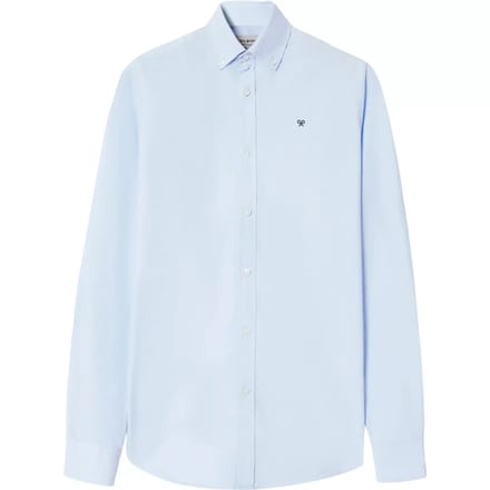 Overhemd met lange mouwen van oxford stof Silbon