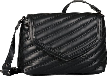 Gabor Schoudertas Camila Flapbag Black Zwart