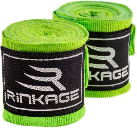 Rinkage Vanquish Handwraps - 450 cm - Groen