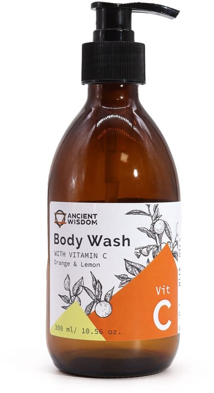 Aromatherapy Body Wash with Vitamin C – Orange & Lemon