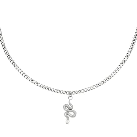 Ketting Shiny Serpent - Zilver - Ketting Yehwang - Slang Snake