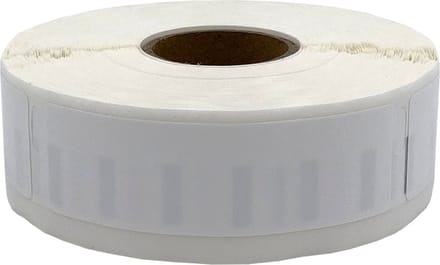 DULA Dymo Compatible labels - Wit - 1933085 - 2112284 - Duurzame barcode etiketten - 1 rol - 64 x 19 mm - 450 labels per rol