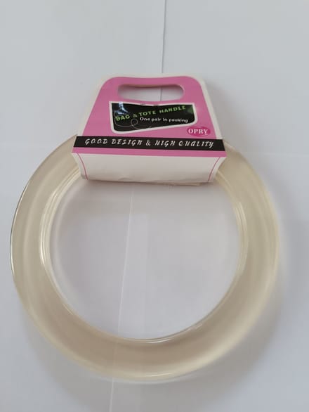 Opry Tasbeugel transparant doorsnee 15cm 1 paar